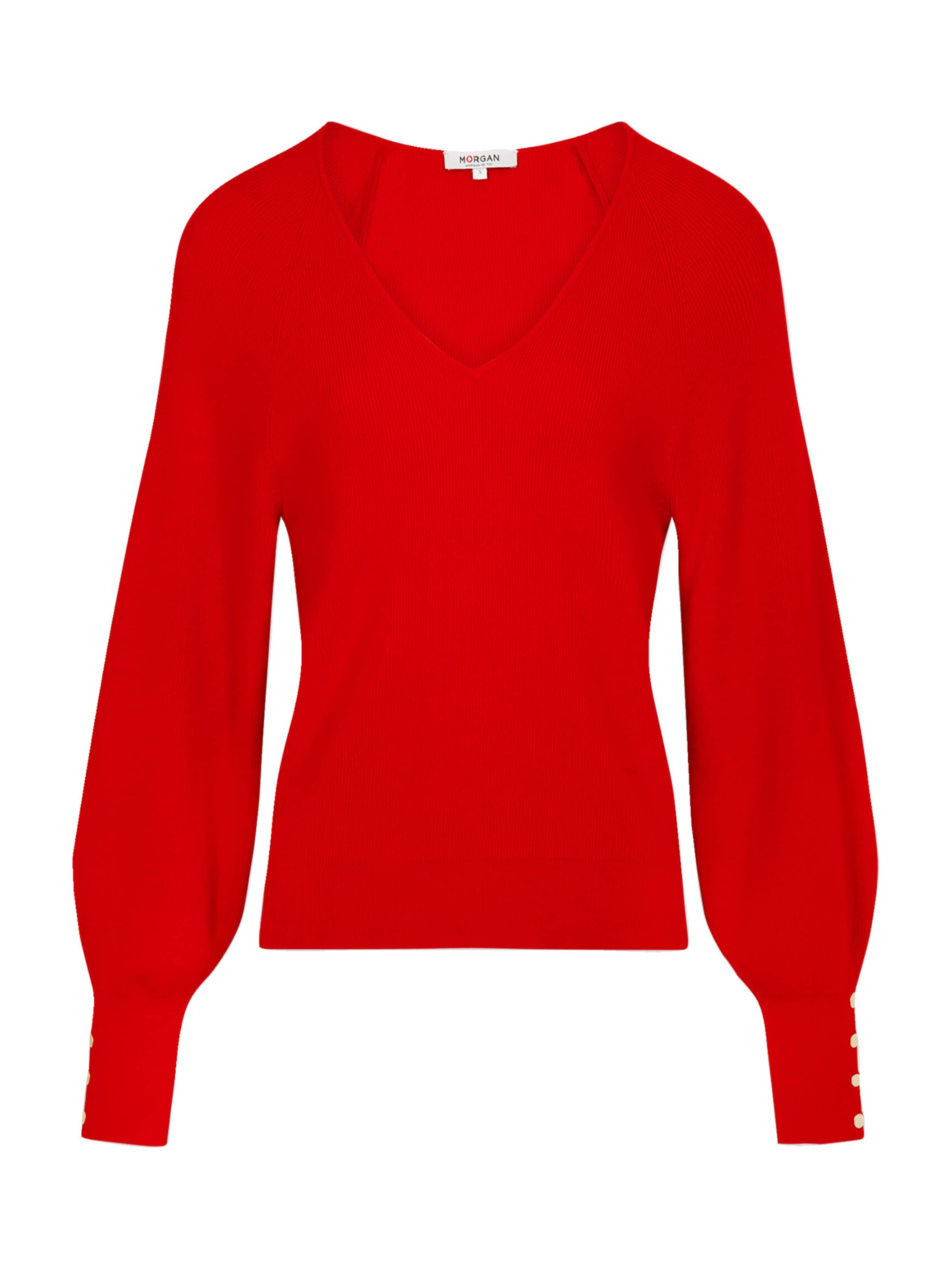 Morgan Sweater 'MPANDA' in Red: front