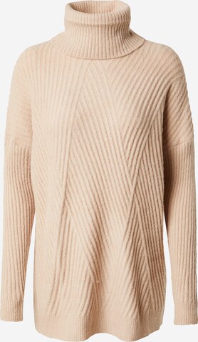 ABOUT YOU Sweater 'Enara' in Beige: front