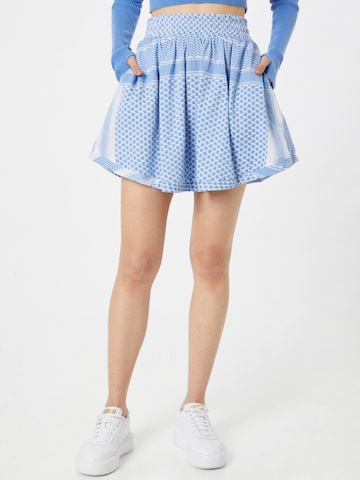 Summery Copenhagen Skirt in Blue: front