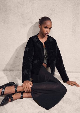 MANGO TEEN Jacke 'Fugaz' in Schwarz