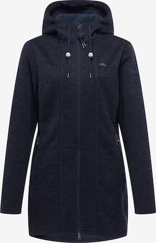 Veste mi-saison Schmuddelwedda en bleu : devant