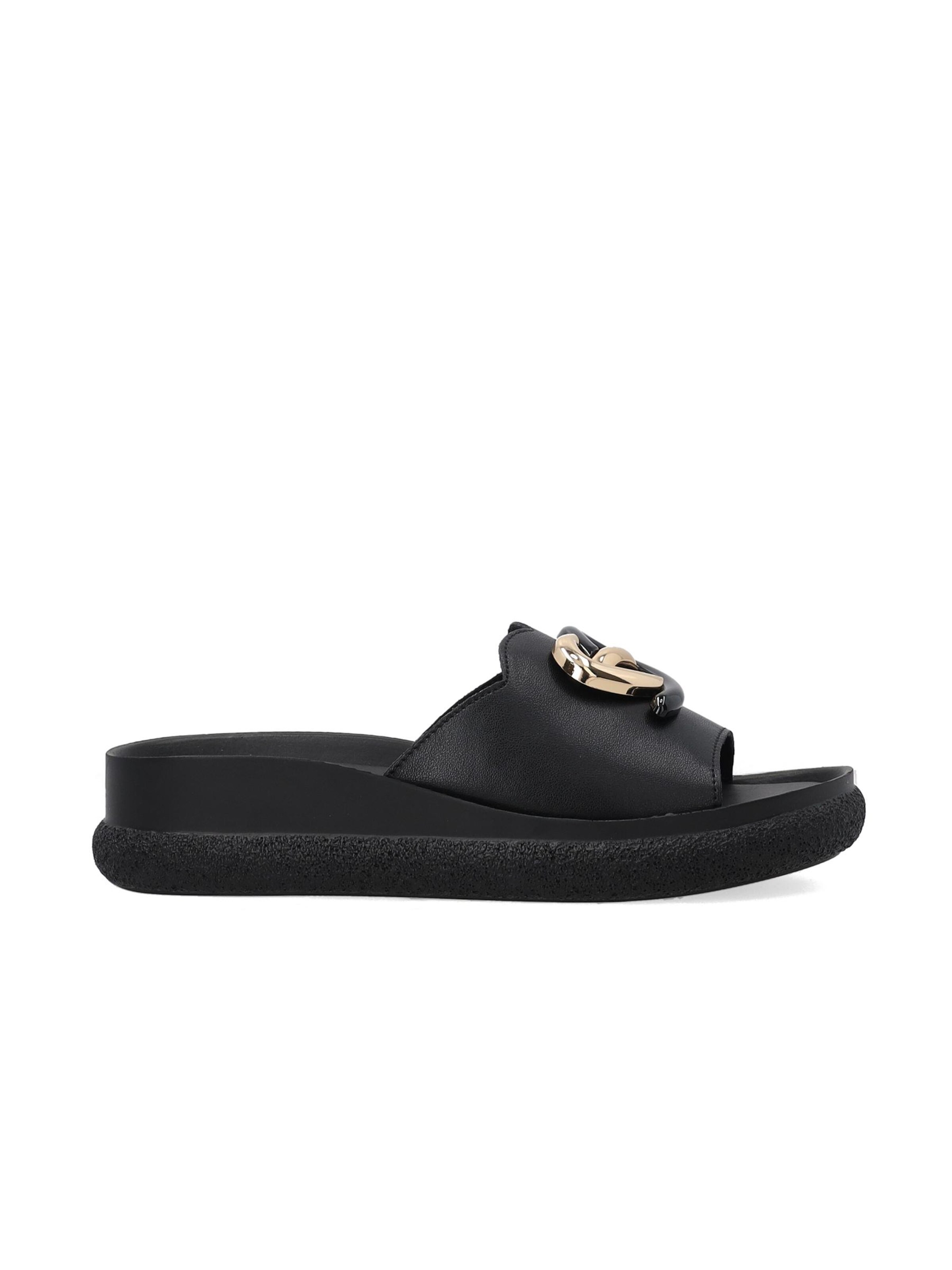 VENEZIA Slippers in Black: front