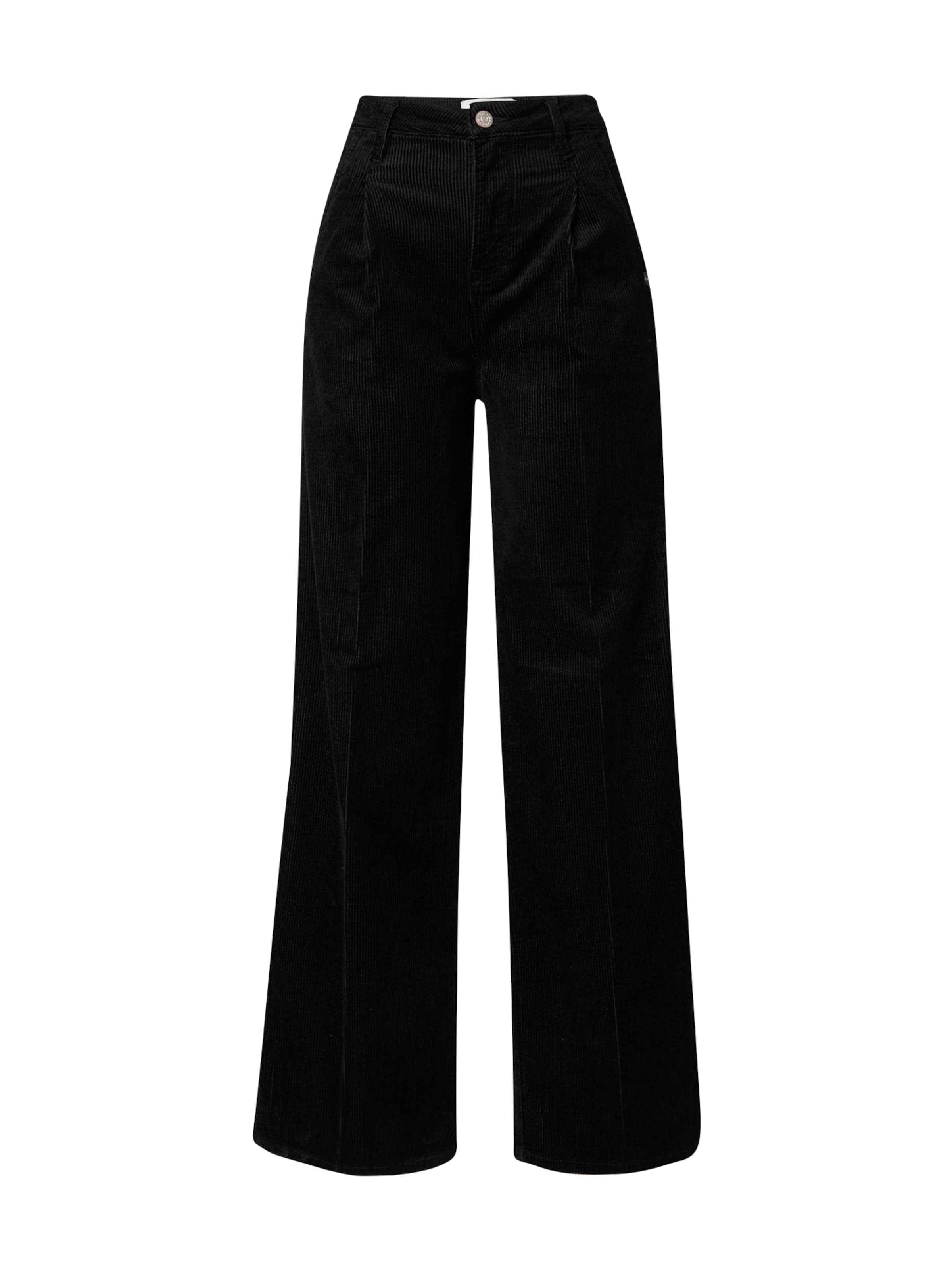 Gang Wide leg Trousers '94SILVIA' in Black: front
