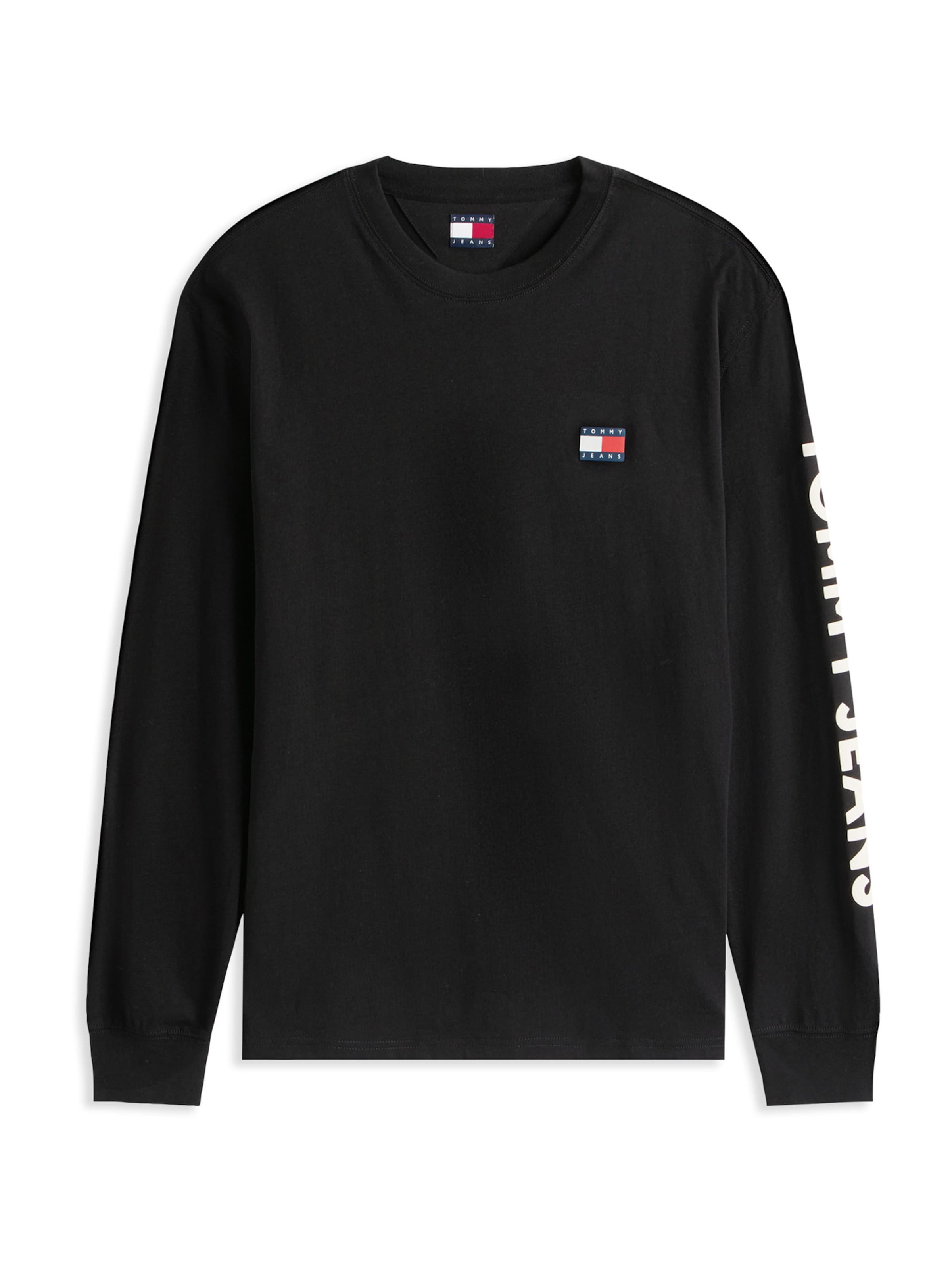 Tommy Jeans Μπλουζάκι σε μαύρο: μπροστά