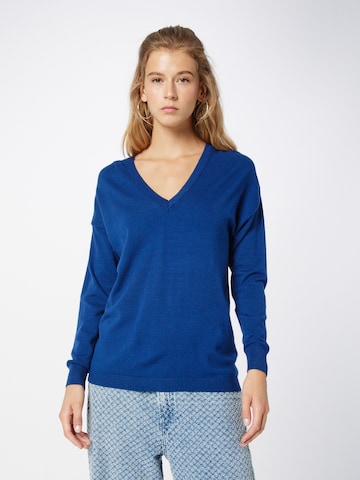 Pullover 'THESS' di OBJECT in blu: frontale