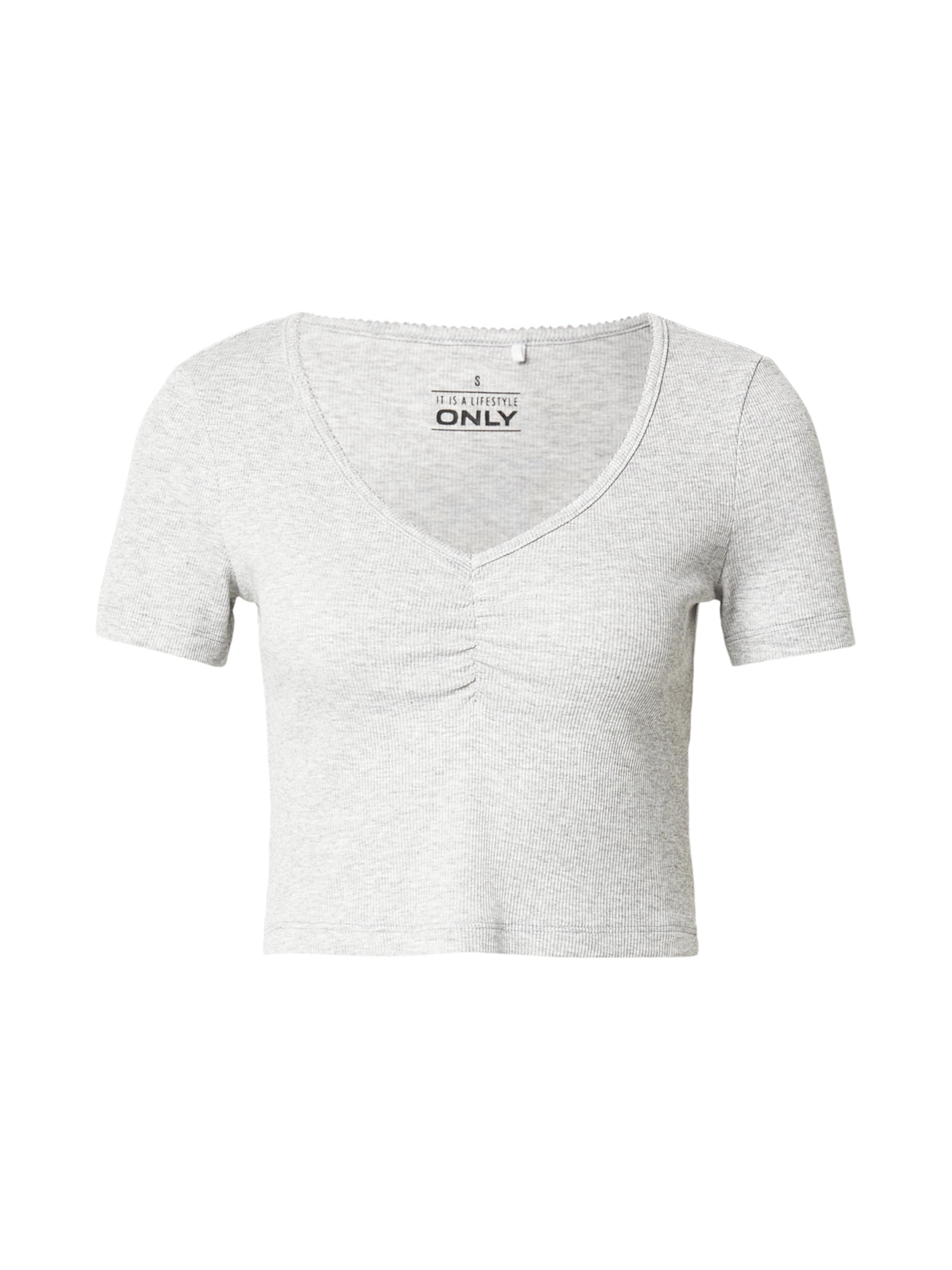 ONLY T-Shirt 'ONLBETTY' in Grau: Vorderseite