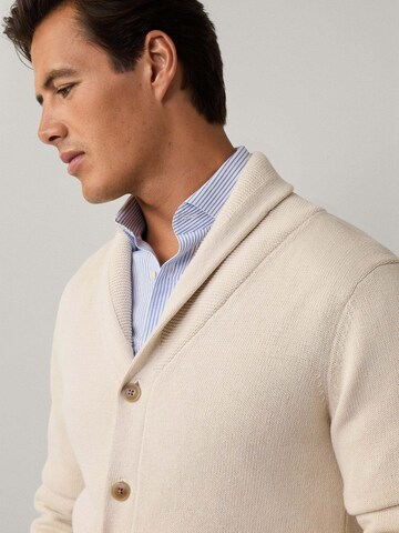 Hackett London Strickjacke in Beige