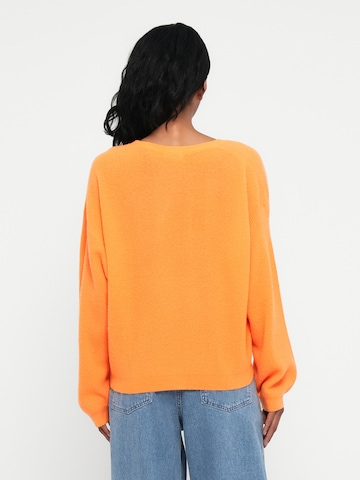 Cardigan 'RAXOW' AMERICAN VINTAGE en orange