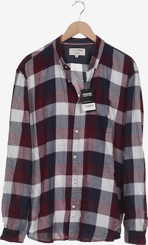 TOM TAILOR Button Up Shirt in XXL in Red: front