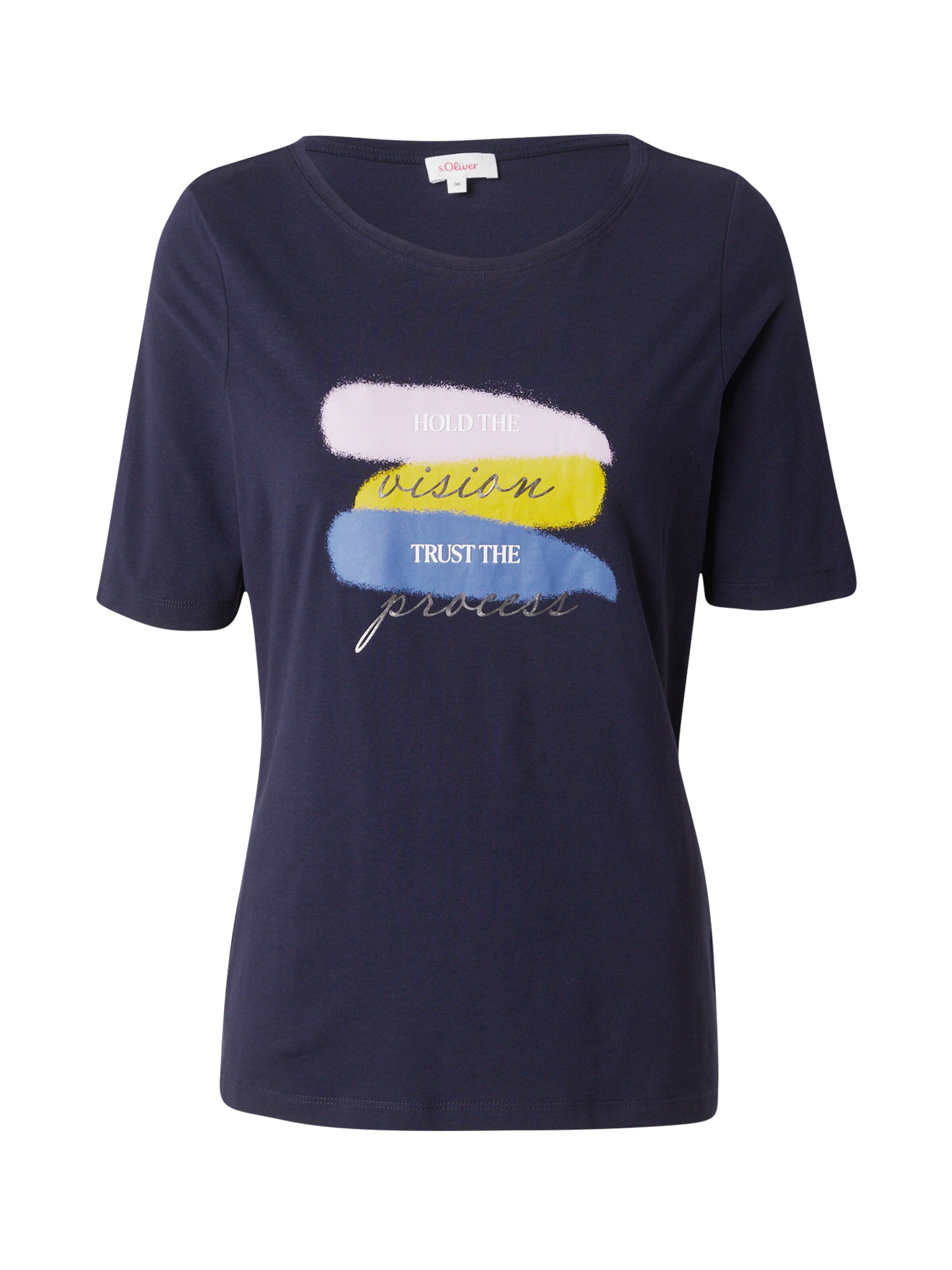 s.Oliver Shirt in Blau: Vorderseite