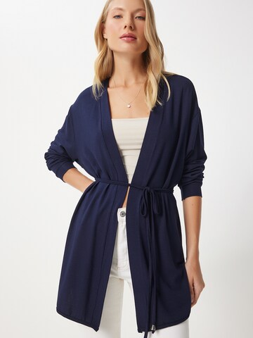 Happiness İstanbul Πλεκτή ζακέτα σε μπλε