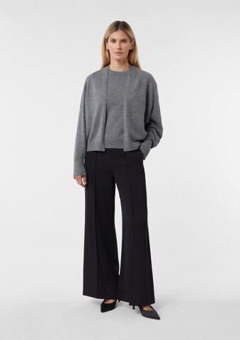 COMMA Gebreid vest in Grijs