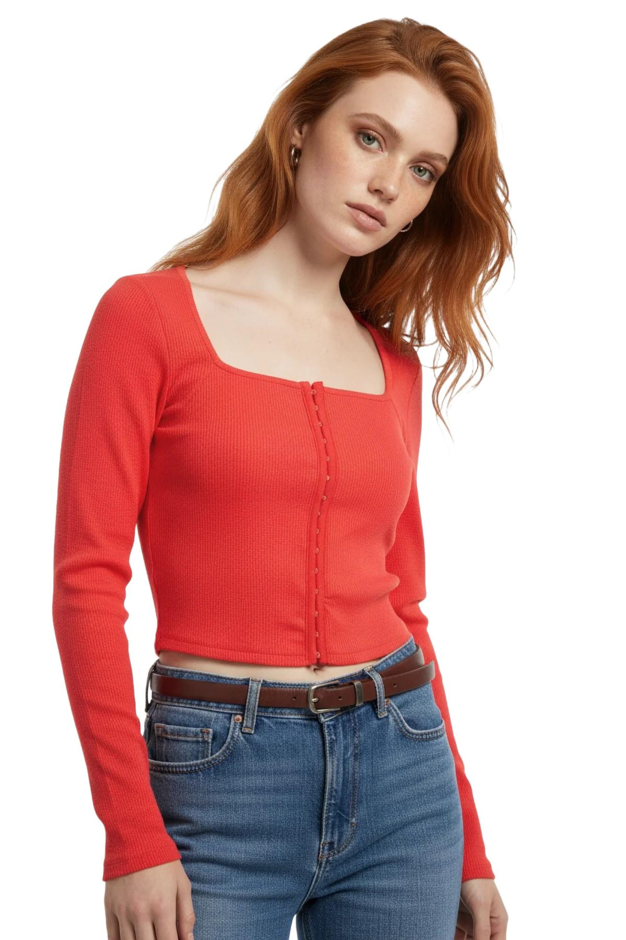 No Matter What Shirt in Red: front