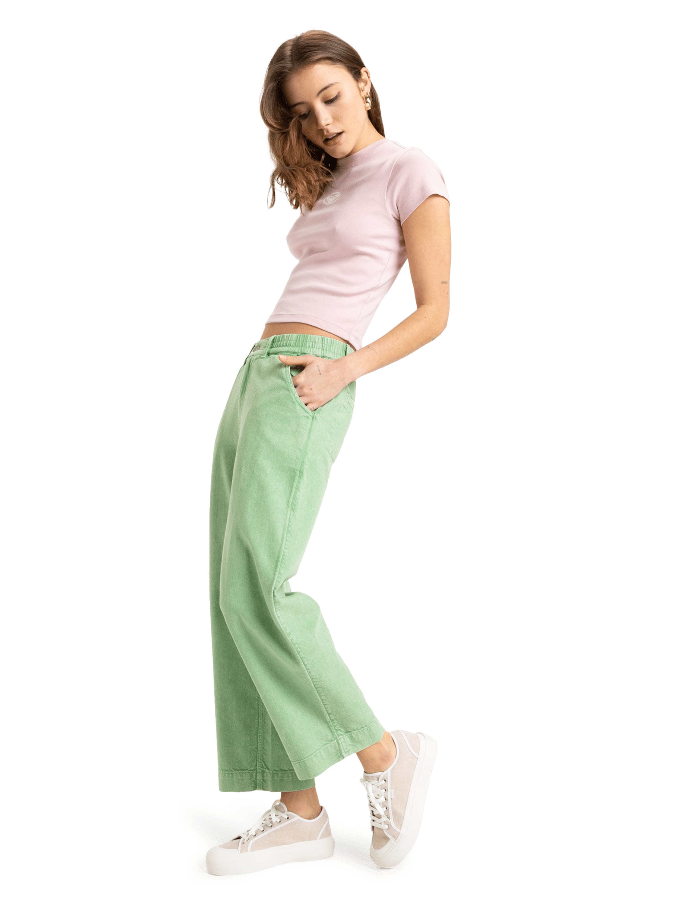 Baggy Pantalon 'Break My Soul' ROXY en vert
