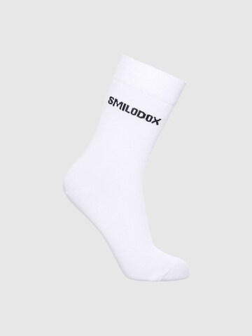 Smilodox Sportsocken 'Classic' in Weiß