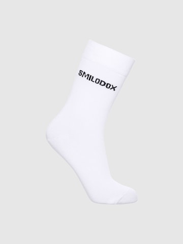 Chaussettes de sport 'Classic' Smilodox en blanc