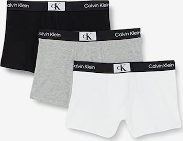 Calvin Klein Underwear - Calzoncillo boxer 'CK96' en gris: frente