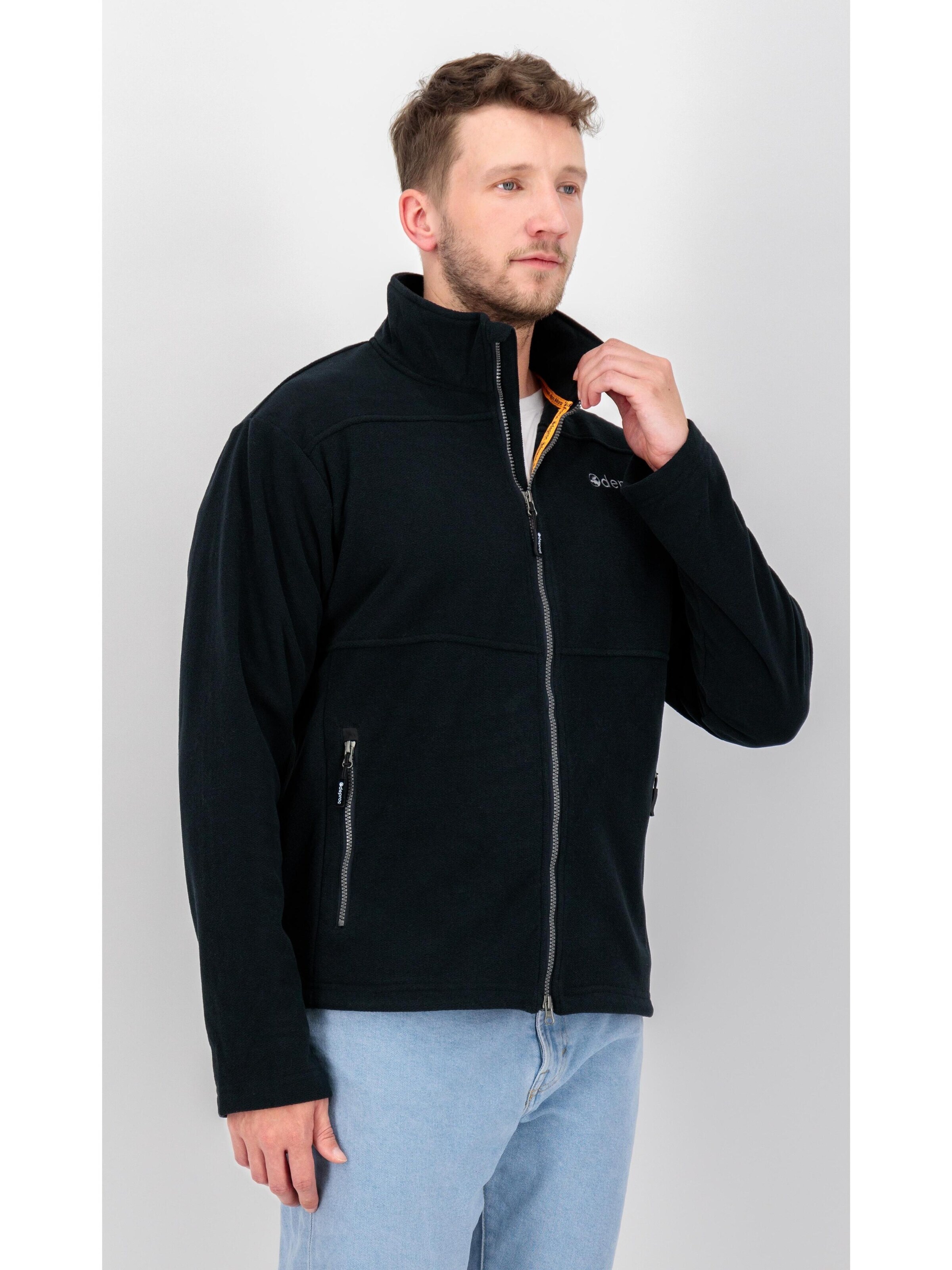 deproc Fleece jacket 'SEWARD MN' in Grey