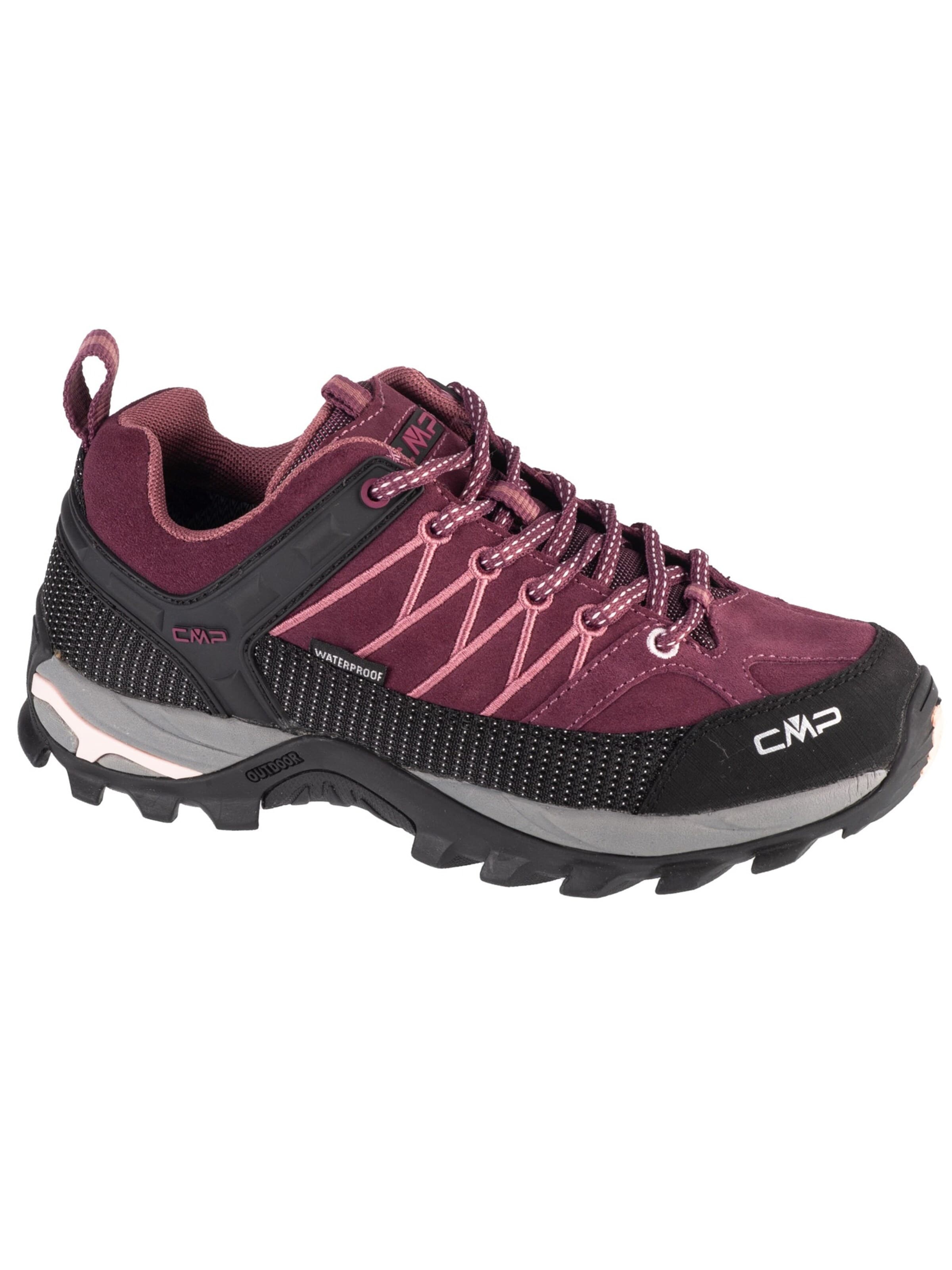 CMP Lage schoen 'CMP Rigel Low' in Rood: voorkant