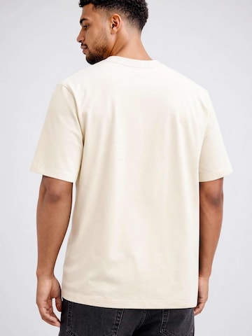 Neverless Shirt 'Palms Summer' in Beige