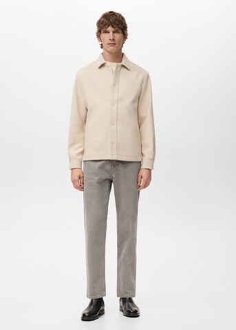 MANGO MAN Between-Season Jacket 'Yale' in Beige