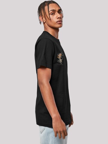 F4NT4STIC Shirt 'Tom Und Jerry' in Black