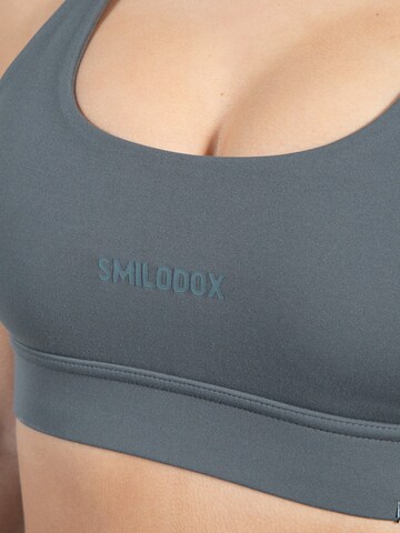 Smilodox Bustier Sport bh 'Advance Pro' in Grijs