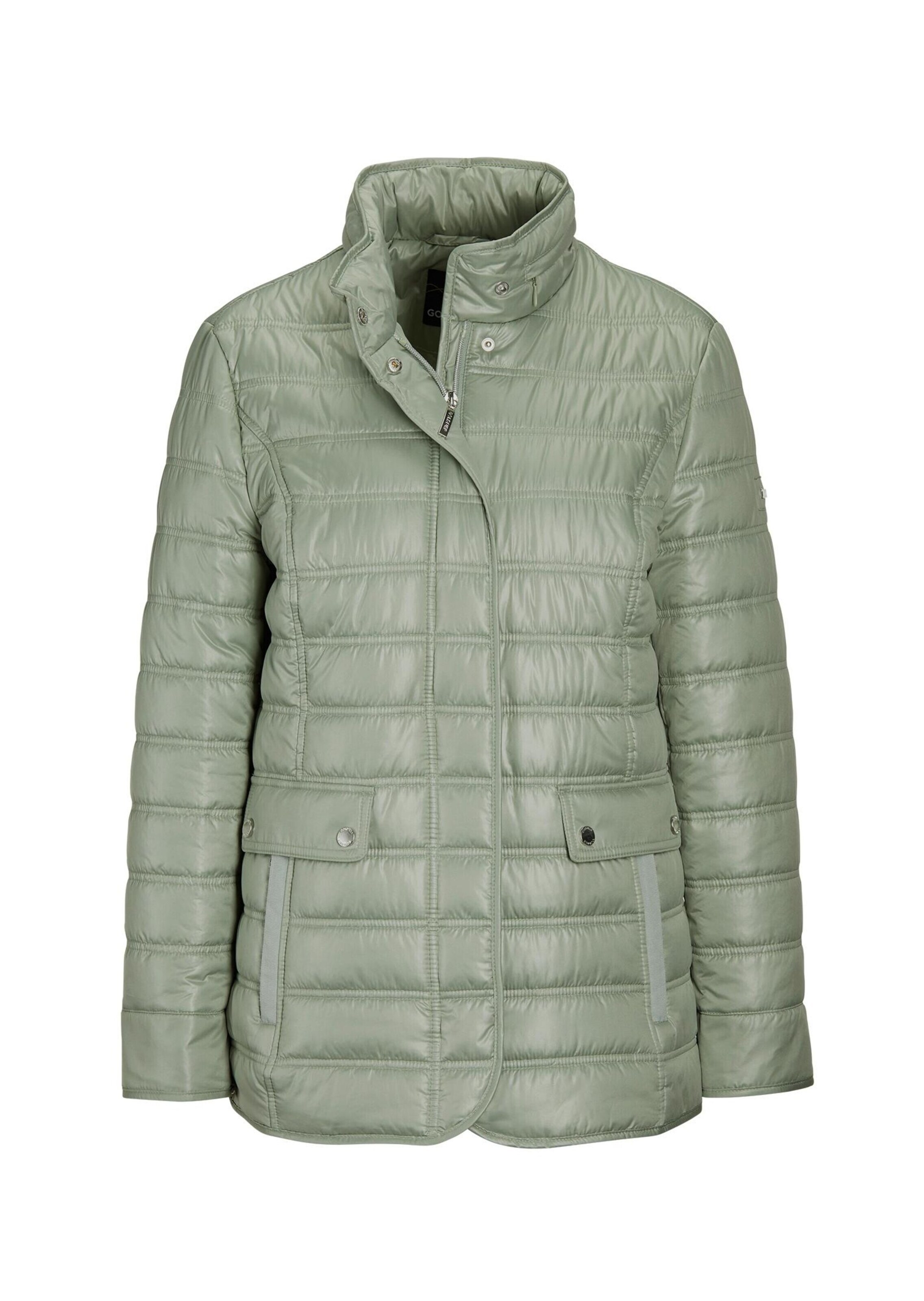 Goldner Tussenjas in Groen: voorkant