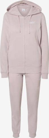 PUMA Treenipuku värissä vaaleanpunainen: etupuoli