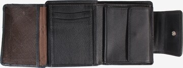 Braun Büffel Wallet 'Capri S' in Black