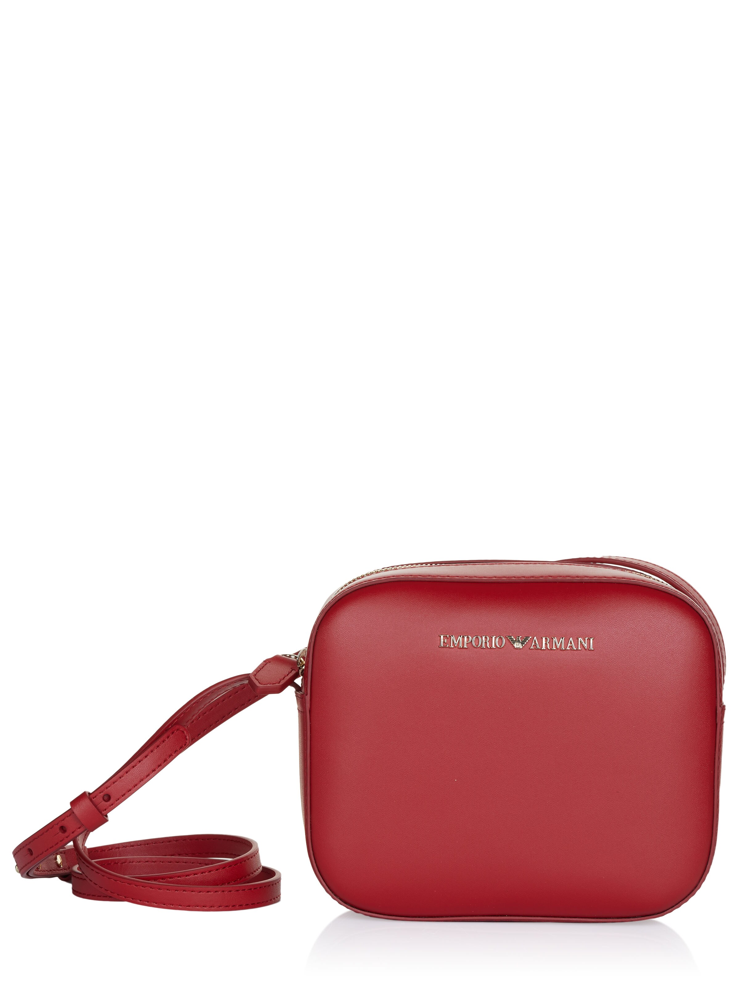 ARMANI Handtasche 'Emporio'‌‌‌‌‌‌ in Rot: Vorderseite