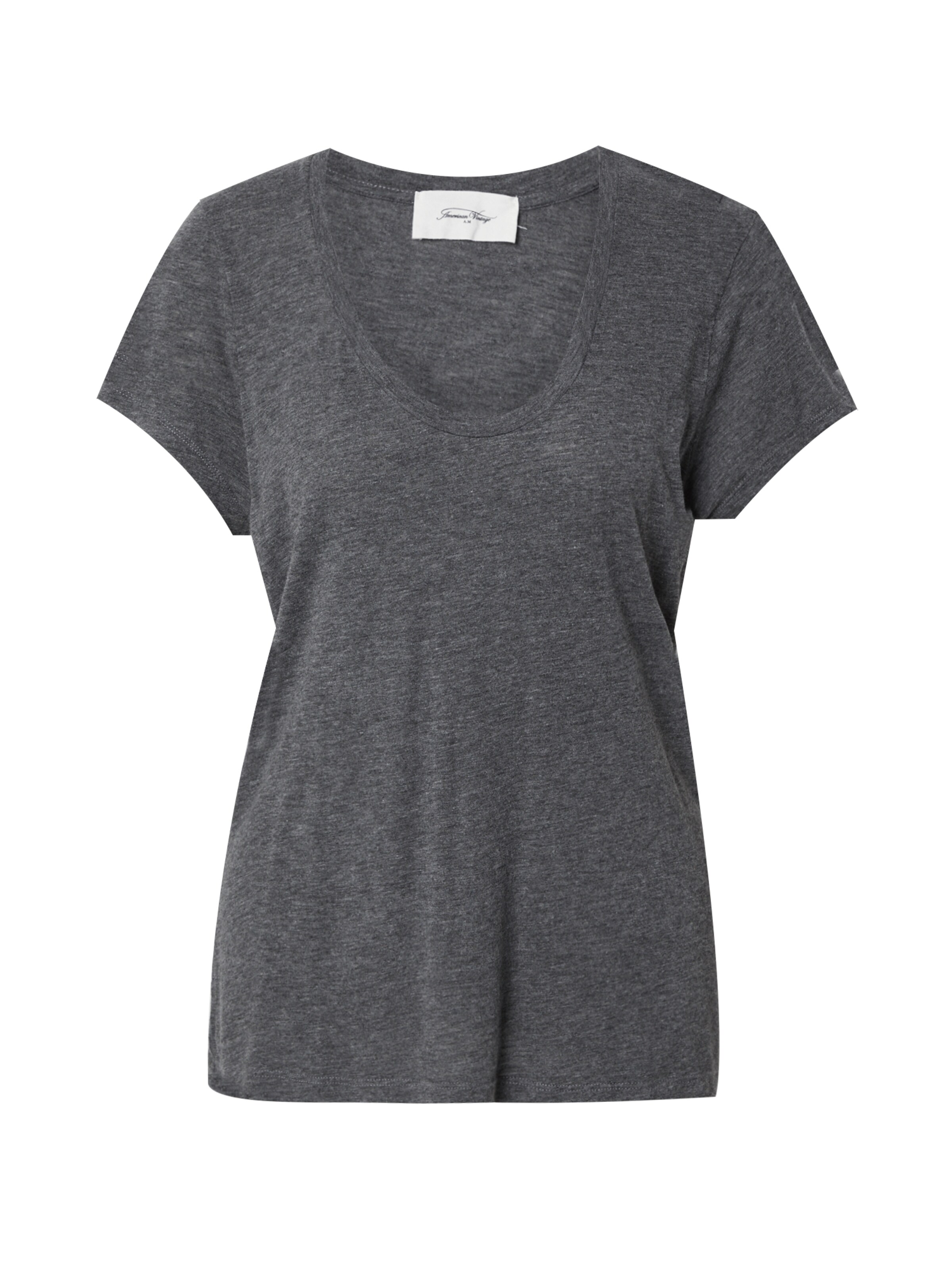 AMERICAN VINTAGE Μπλουζάκι 'JACKSONVILLE' σε γκρι: μπροστά