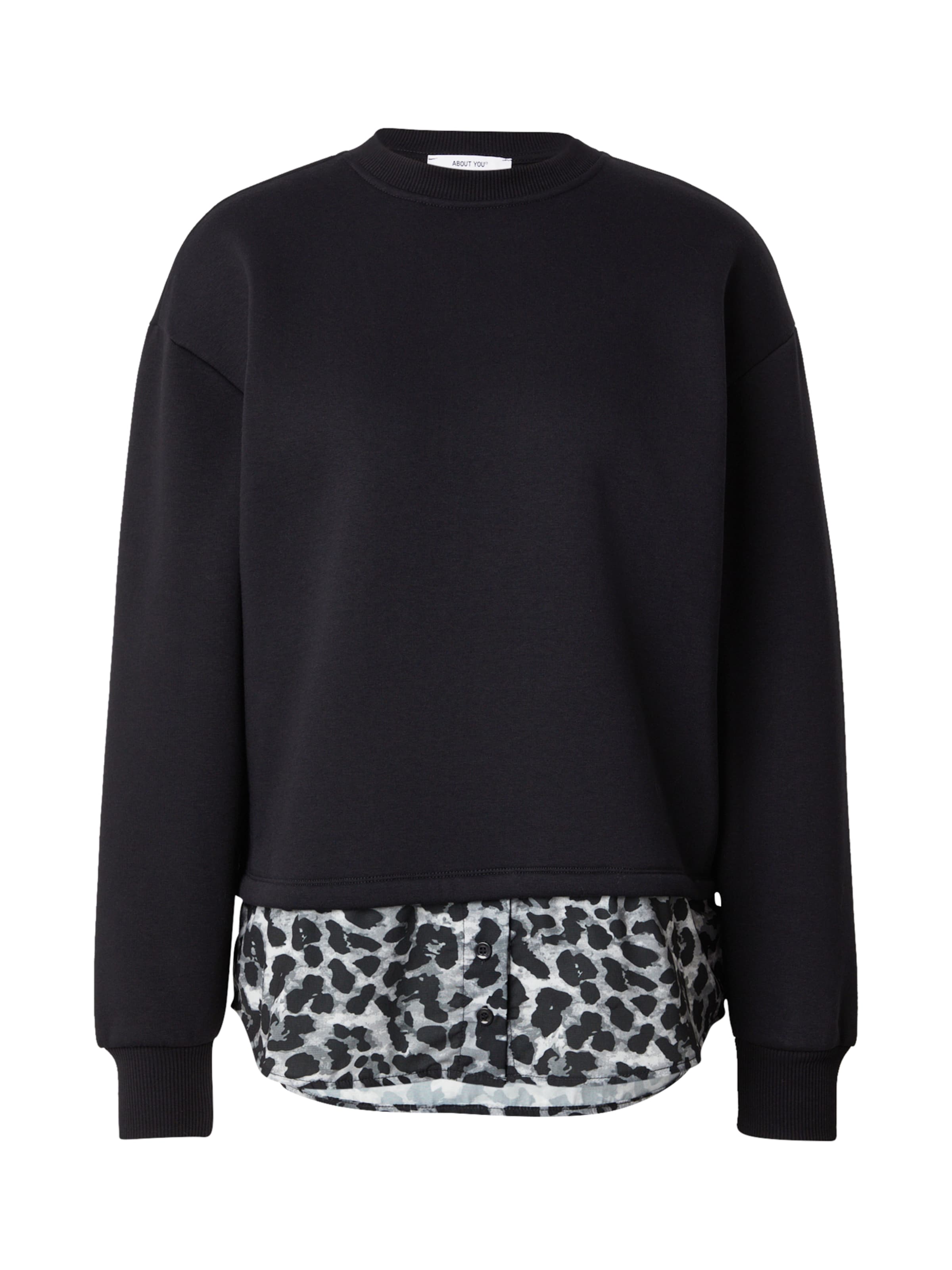 ABOUT YOU Sweatshirt 'Presley' i grå: forside