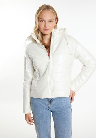 MYMO Winter Jacket in White: front