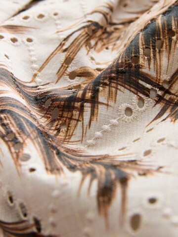 Next Wide leg Pleat-front trousers in Beige