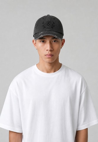 Cappello da baseball 'MERCY' di Vertere Berlin in nero: frontale