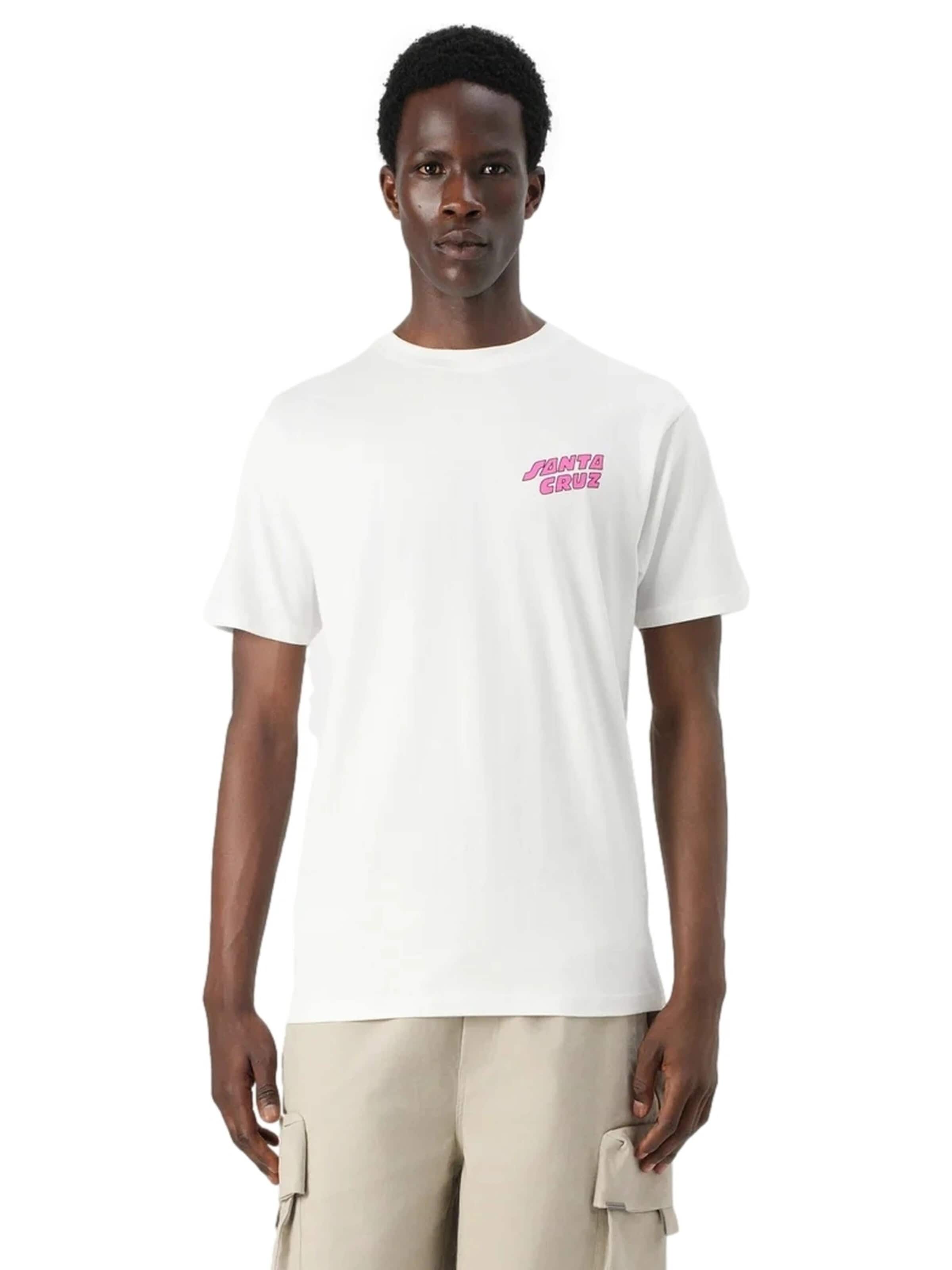Santa Cruz - Camiseta en blanco: frente