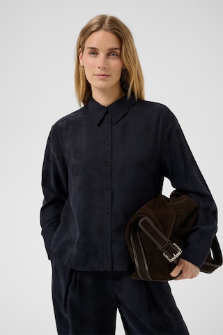 Part Two Blouse 'Carolla' in Blue: front