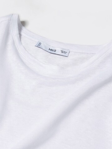 MANGO Shirt 'LINT' in White