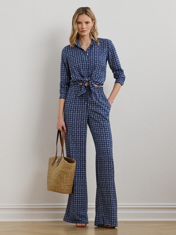 Lauren Ralph Lauren Широкий Штаны в Синий