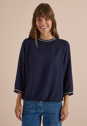 CECIL 3/4-Arm Blusenshirt in Blau: Vorderseite