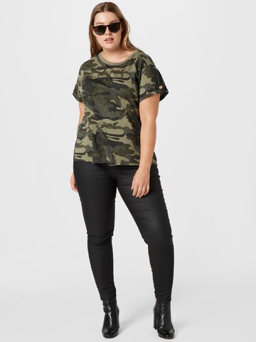 T-shirt River Island Plus en vert