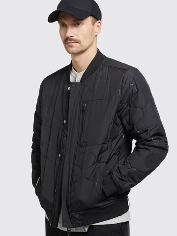 khujo Between-Season Jacket 'Carlson' in Black