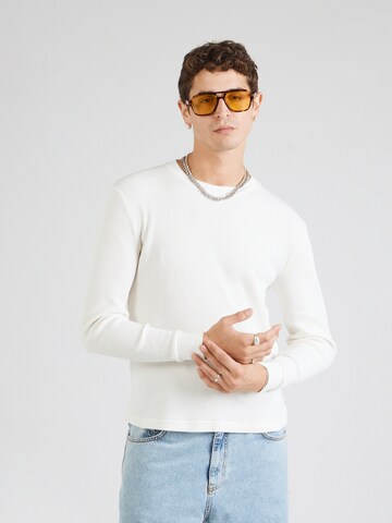 HOLLISTER - Camiseta en blanco: frente