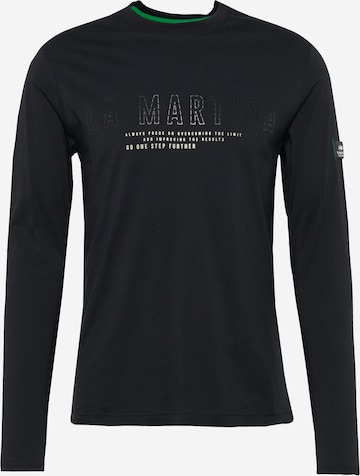 La Martina T-shirt i svart: framsida