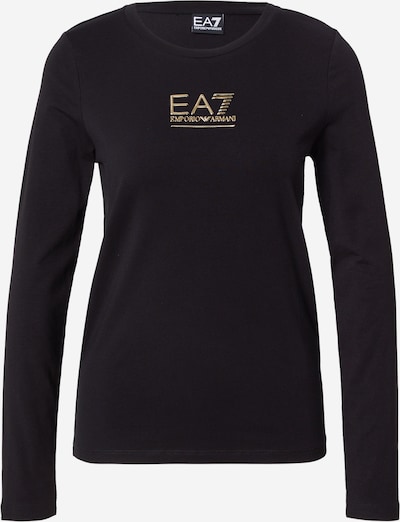 EA7 Emporio Armani Majica u zlatna / crna, Pregled proizvoda