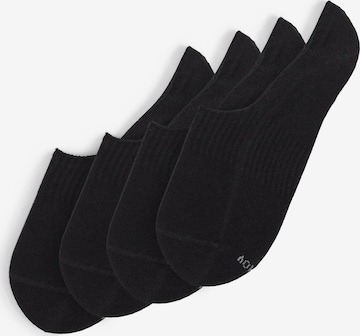 Von Jungfeld Feinstrümpfe 'Essentials' in Schwarz: Vorderseite