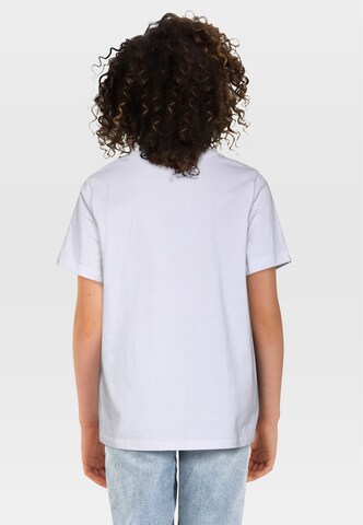 T-Shirt 'Lilio& Stitch Flower' Mister Tee en blanc