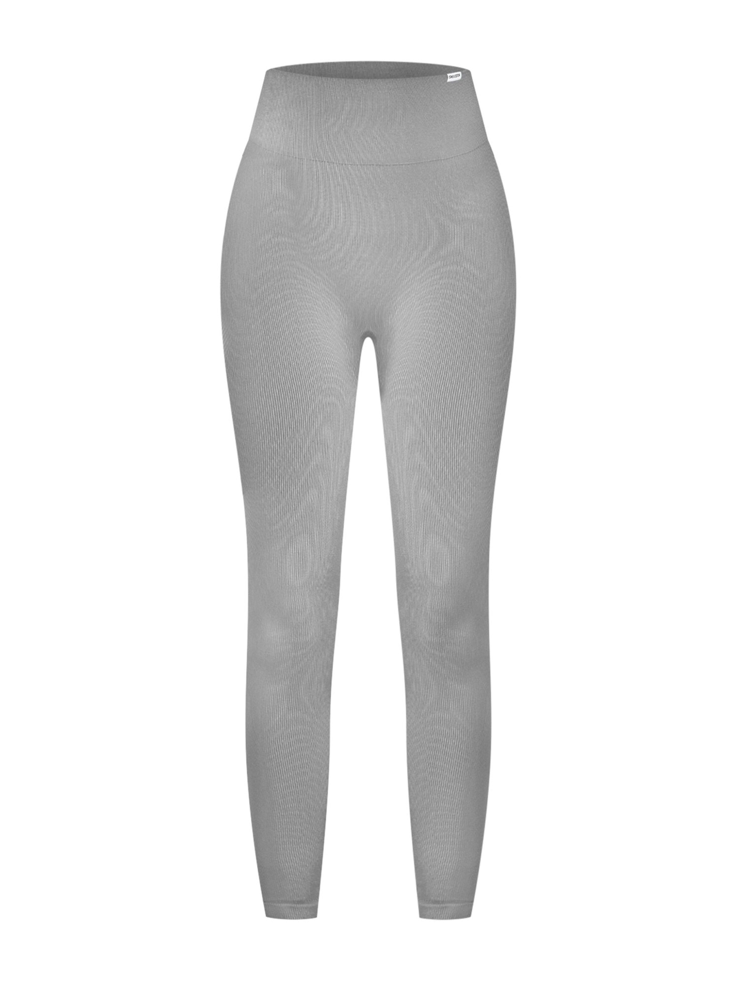 Smilodox Amaze Pro Scrunch High Waist Seamless in Grau: Vorderseite