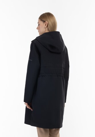 DreiMaster Klassik Toiminnallinen pitkä takki värissä musta